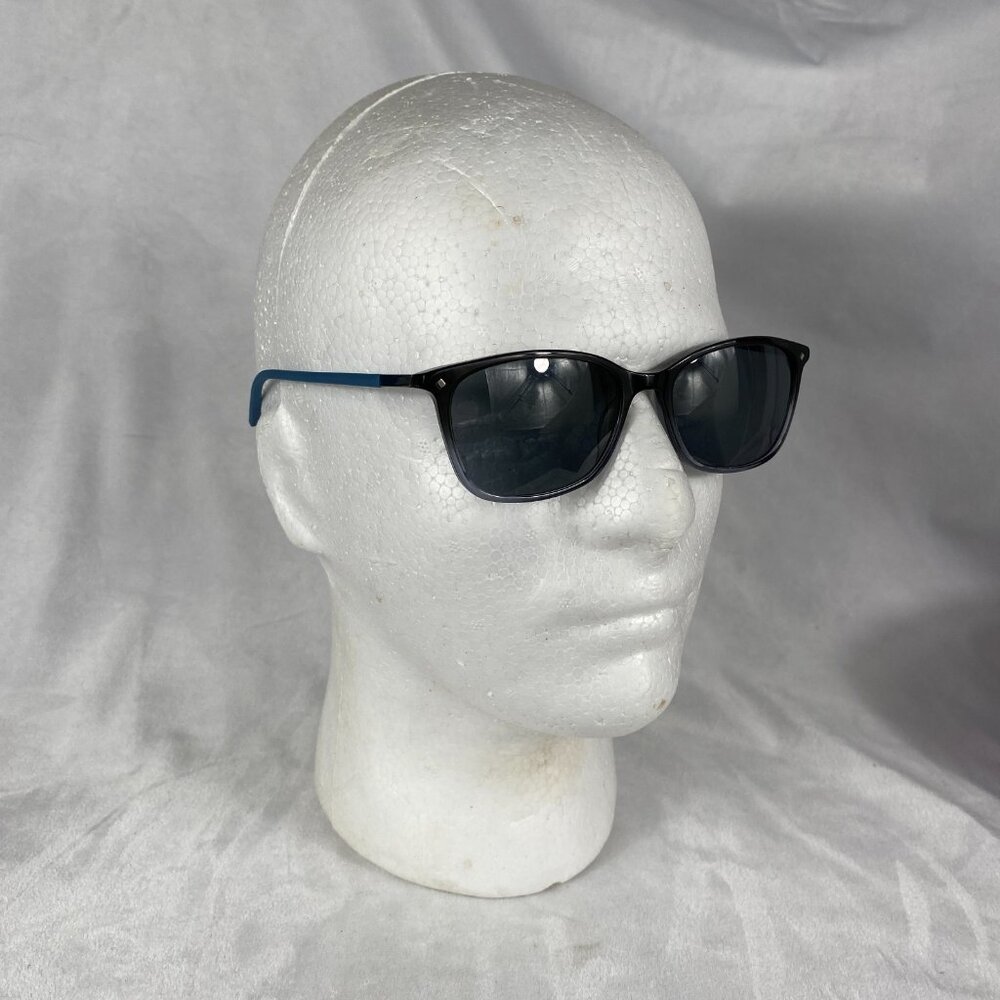 COLE HAAN CH5030 016 GREY BLUE SILVER FULL RIM EYEGLASS FRAMES ONLY 53-17-135